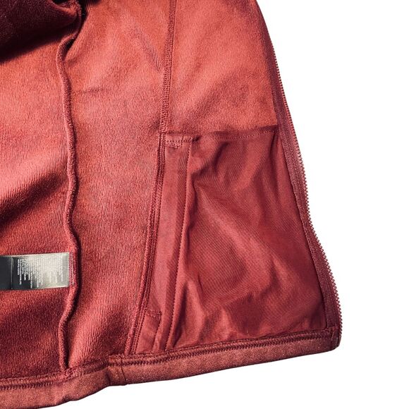 North Face Jacket High And Dry Inner Liner Womens M Soft Fleece Zip Pockets - Picture 5 of 12